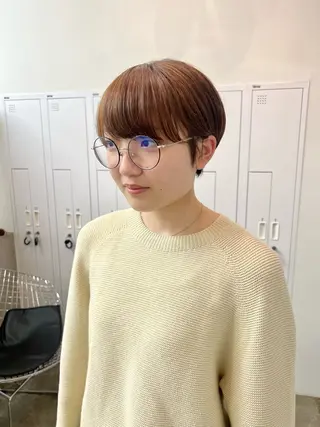 ショート 近藤 千裕のヘアスタイル