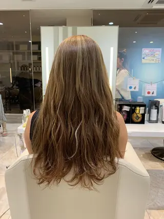 ロング カラー ケンジアネッタ Men'sのヘアスタイル