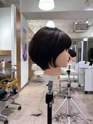 ショート 天神 大名 ショート ボブ 宇土あやかのヘアスタイル