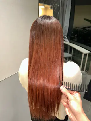 セミロング Wisteria所属・美髪特化✨ 伊織✨縮毛矯正✨のヘアスタイル