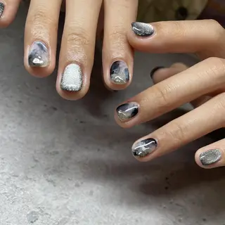 ネイル p.o.n. nuance/個性的のネイルデザイン