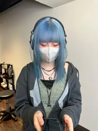 ロング カラー ワンホンヘア ケラチン/Kaitoのヘアスタイル