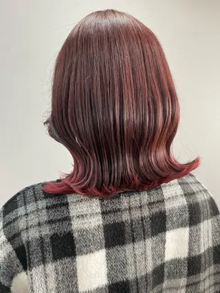 ミディアム 🌿佐山 絵梨佳🌿 Recharme新保のヘアスタイル