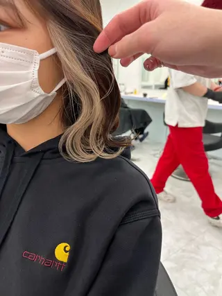 ミディアム カラー ブリーチボブNo.1 🥇/KOHEIのヘアスタイル