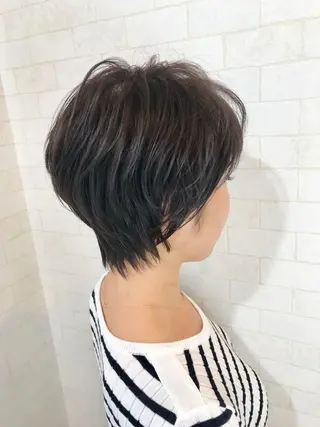 ショート 神野 雅樹のヘアスタイル