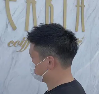 ショート メンズ 磯田 冬弥のヘアスタイル