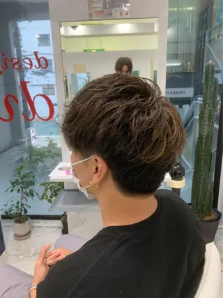 パーマ メンズ カラー特化サロン ピリナ相武台前のヘアスタイル