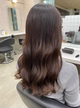 ロング カラー ダブルカラー/ 横浜/JURIのヘアスタイル
