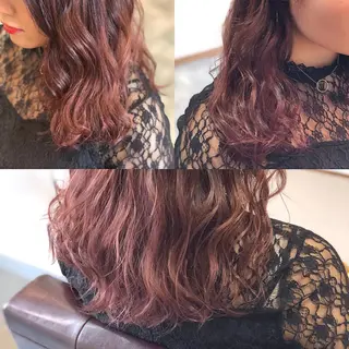 セミロング カラー hair salon Ranun髪質改善のヘアスタイル