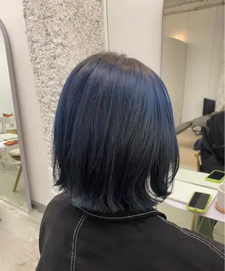 ミディアム 🌻花屋併設🌻濱 幸帆のヘアスタイル