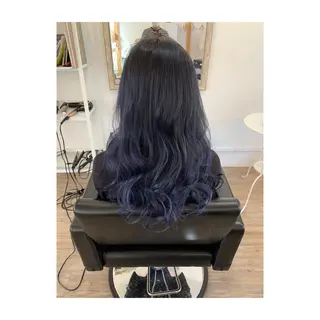 ロング 谷川 裕徳のヘアスタイル