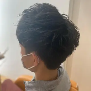 ショート カラー メンズ キッズ ✂︎ショート、ボブ、 レイヤー🩵YUMIのヘアスタイル