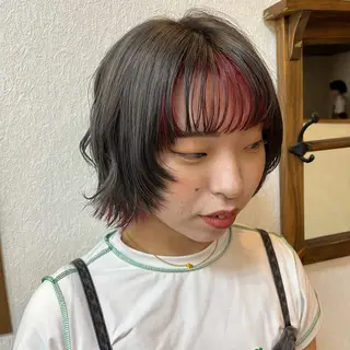 ショート カラー agland tetra所属・教野 真央のヘアスタイル