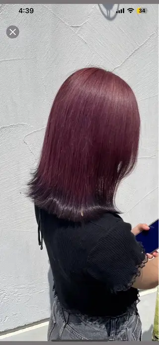 カラー hana.Beauty hair所属・山岸 るなのヘアスタイル