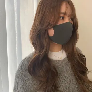 ロング カラー 韓国🇰🇷髪質改善 Chisaki치사키のヘアスタイル