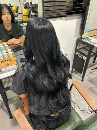 カラー kanae🫧 ｜透明感カラー｜平尾のヘアスタイル