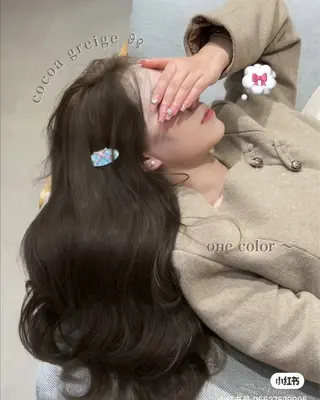 ロング 🤍上品韓国ガーリー 🤍ひとみ🤍のヘアスタイル