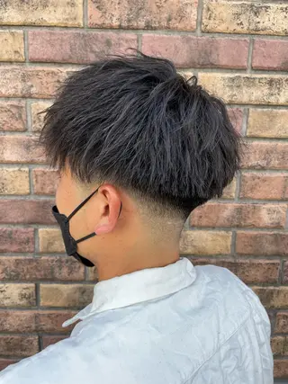 パーマ メンズ 大住 京平のヘアスタイル