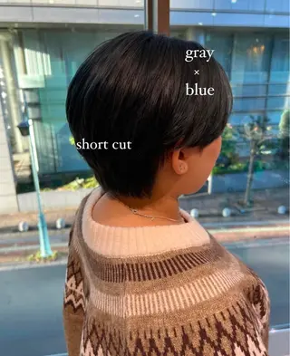ショート 加納千華 /ボブ/ぱつっとボブのヘアスタイル