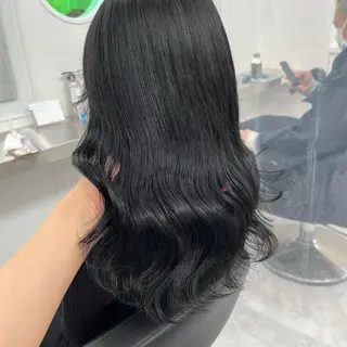 ロング カラー ヘアアレンジ salowin新宿East3階所属・艶美髪/髪質改善 /縮毛矯正/木元渓太のヘアスタイル