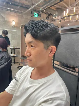 メンズ 期間限定無料カット まつきのヘアスタイル