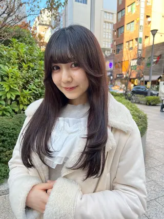 ロング TSUBASA/銀座 メンズ◎ショート女子のヘアスタイル