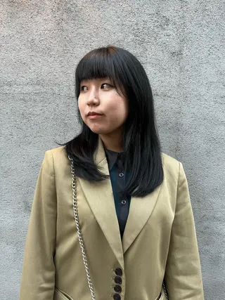 ロング カラー パーマ／透明感 🍃Hidetoraのヘアスタイル