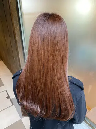 セミロング カラー GO TODAY SHAIRE SALON所属・癖毛&ダメージ改善 カット/soyaのヘアスタイル