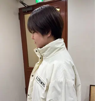 ショート 透明感カラー ☆akoのヘアスタイル