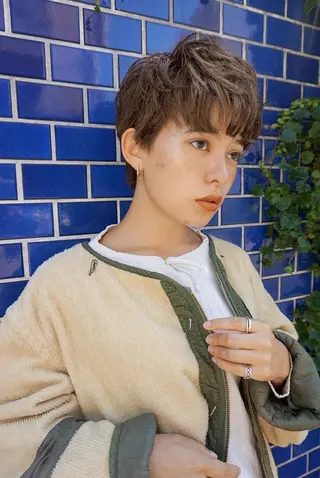 ショート カラー コジマ ダイスケのヘアスタイル