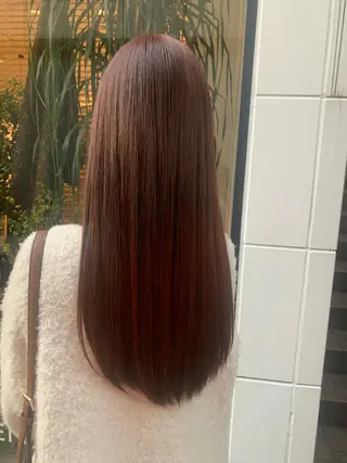 ロング カラー ヘアアレンジ Moana by HEADLIGHT所属・tomoka／ デザインカラー🌺のヘアスタイル