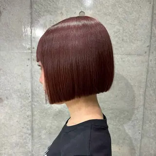 ミディアム カラー ボブ/髪質改善 jionのヘアスタイル