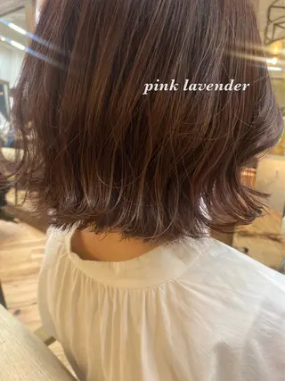 ミディアム おおつき ありかのヘアスタイル