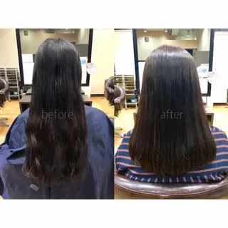 セミロング カラー 🫧透け感⋆艶髪💎 山口アヤカのヘアスタイル