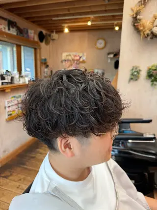 パーマ メンズ MY FIRST大山 一輔のヘアスタイル