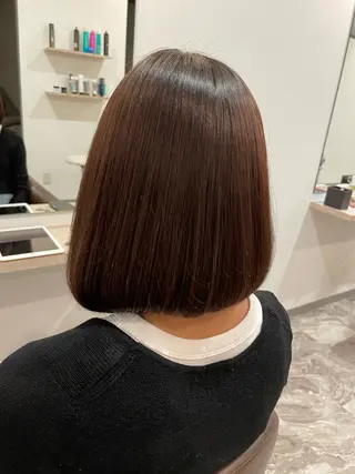 ミディアム 大谷 杏菜のヘアスタイル