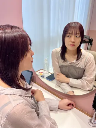 ミディアム レイヤー/韓国/艶髪 /タカマサのヘアスタイル