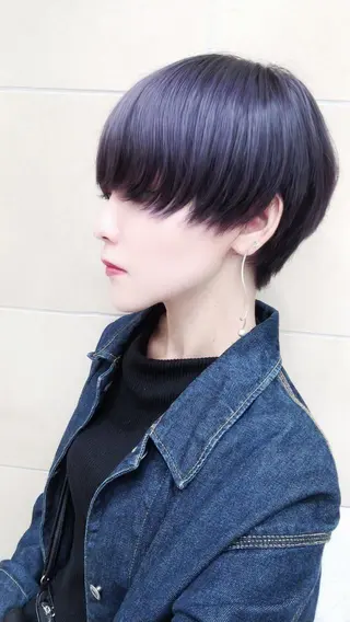 ショート カラー レイヤー/メンズ /髪質改善　廣島公平のヘアスタイル