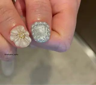 ネイル Spiky とうげ ふうかのネイルデザイン