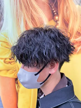 パーマ メンズ Oasis GaRDEN川越店所属・《メンズ特化》 足立　正寛のヘアスタイル