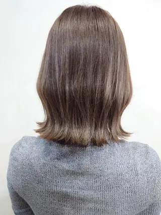 ミディアム ブリーチ／ 髪質改善／ＲＹＯのヘアスタイル