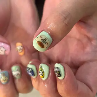 ネイル 栗田 ゆう子のネイルデザイン