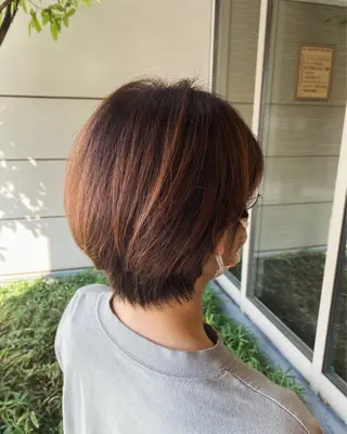 ショート Fika所属・山浦 貴恵のヘアスタイル