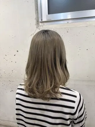 ミディアム 🧃吉祥寺/ボブ レイヤー/カサイ🧃のヘアスタイル