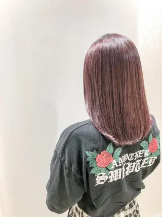 セミロング カラー sins所属・大石 和弥のヘアスタイル