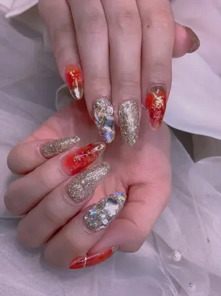 ネイル 長さだし専門店 M2　rikaのネイルデザイン