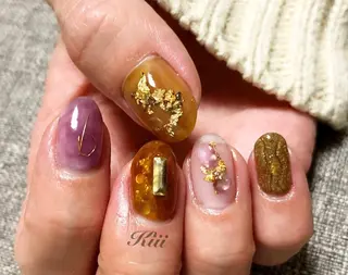 ネイル kiii.__ ✴︎*のネイルデザイン