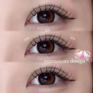 マツエク・マツパ eyelist asuka💜のマツエク・マツパデザイン