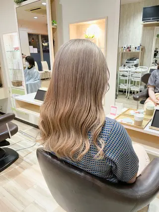 ロング カラー 🌈派手髪ハイトーン 🌈鈴木亮太🌈のヘアスタイル