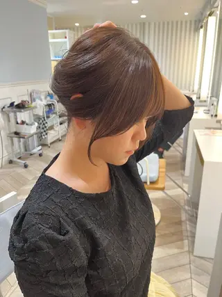 ミディアム レイヤー⭐️カラー ⭐️平川雅史のヘアスタイル